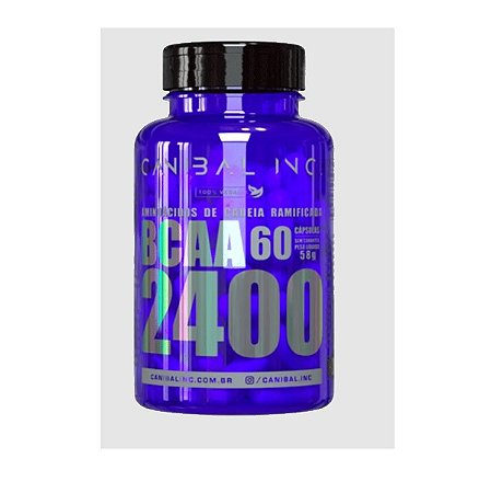 BCAA 2400 60CAPS - CANIBAL