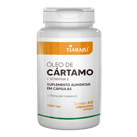 ÓLEO DE CÁRTAMO 60CAPS - TIARAJU