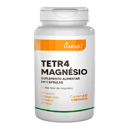 TETRA MAGNÉSIO 60CAPS - TIARAJU