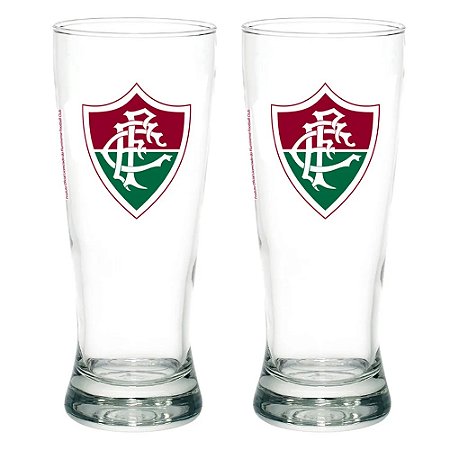Conjunto Tulipas 2 pçs 300ml  Fluminense - Allmix