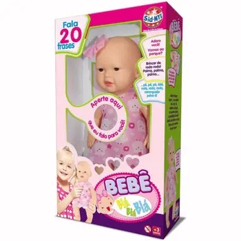 BONECA BEBE BLA BLA BLA 20 FRASES - SIDNYL