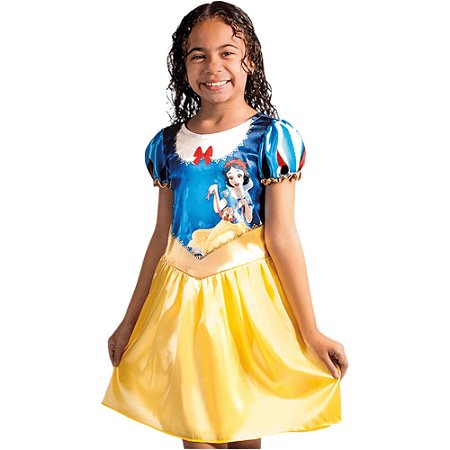 Fantasia Branca de Neve Basica P - Super Magia