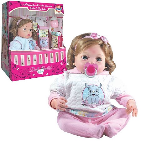 Boneca Doll Realist Yasmim Reborn - SidNyl
