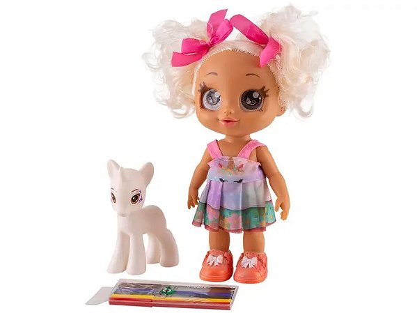 Boneca Club Girls Pintura - Bee Toys