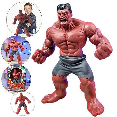 Boneco Hulk Vermelho Revolution - Mimo