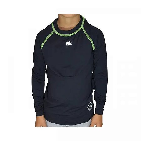 T Shirt Kids Protection 06 Preto/Citrico - Kanxa