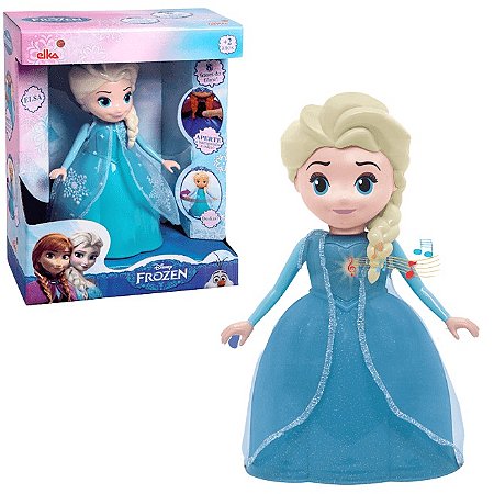 Boneca Elsa Frozen Musical - Elka