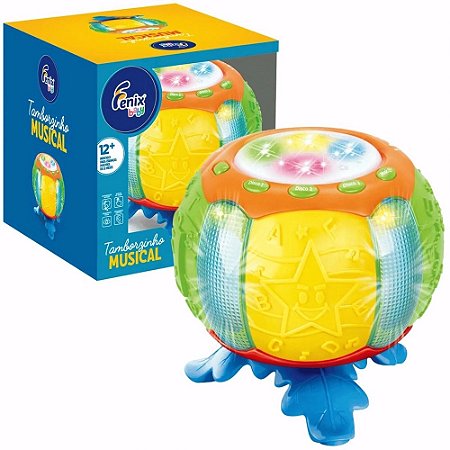 TAMBORZINHO MUSICAL - FENIX BRINQUEDOS