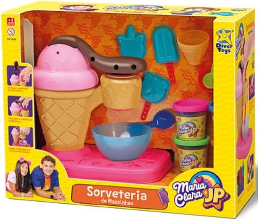 MARIA CLARA E JP SORVETERIA DE MASSINHAS - DIVERTOYS