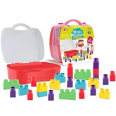 MINHA MALETINHA BLOCOS MACIOS - DIVERTOYS