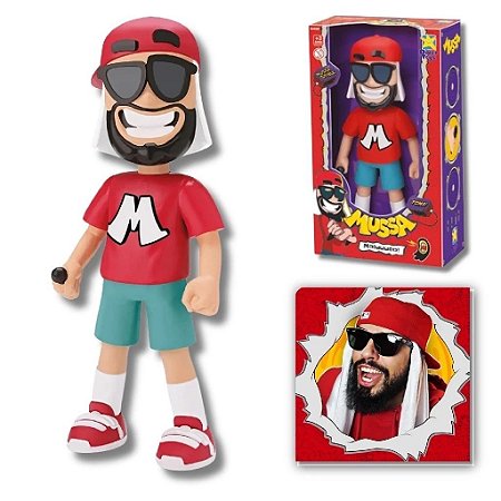 Boneco Mussa - Divertoys