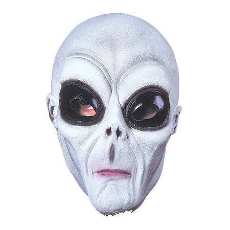 MASCARA EXTRA-TERRESTRE INTEIRA LATEX - SPOOK