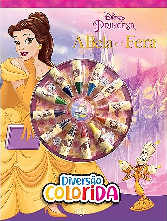 DISNEY CORES  A BELA E A FERA - DCL