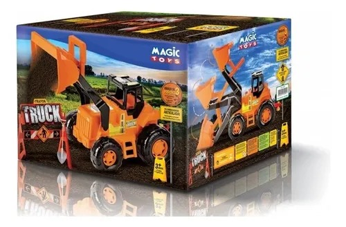 Trator Truck Laranja 5001L - Magic Toys