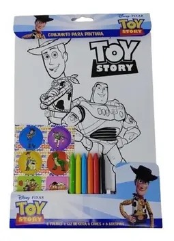 CONJUNTO P/PINTURA LICENCIADO DISNEY TOY STORY - VPM
