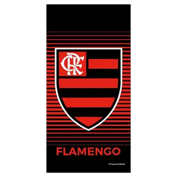 Toalha Flamengo Banho Veludo 70x140 - BOUTON