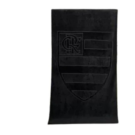 Toalha Flamengo Banho Jacquard 70X140 Preto - BOUTON