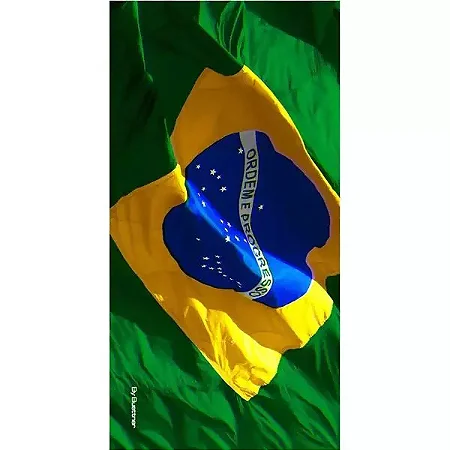 Toalha Brasil Banho Veludo 70X140cm - BOUTON