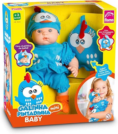 Boneca Galinha Pintadinha Baby - Roma Brinquedos