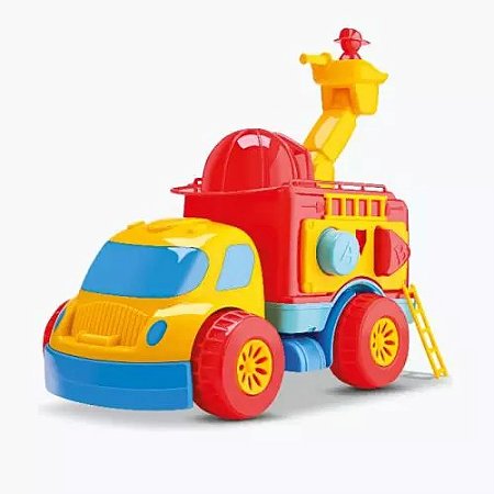 Caminhao Thunder Trucks baby Bombeiro - Gavatoys