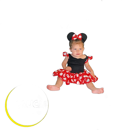 Fantasia Minnie Ratinha Baby G - Spook