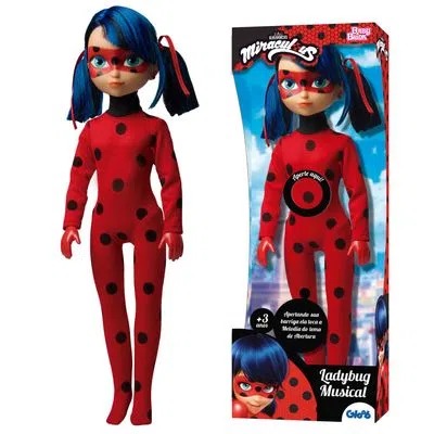 Boneca LadyBug Musical - NovaBrink