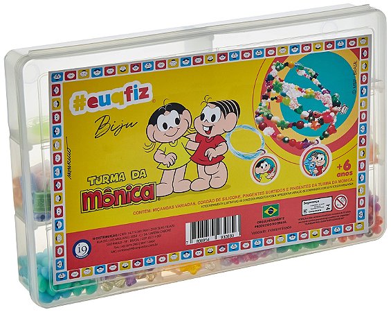 #Euqfiz Bijus Turma da Monica - I9 Brinquedos
