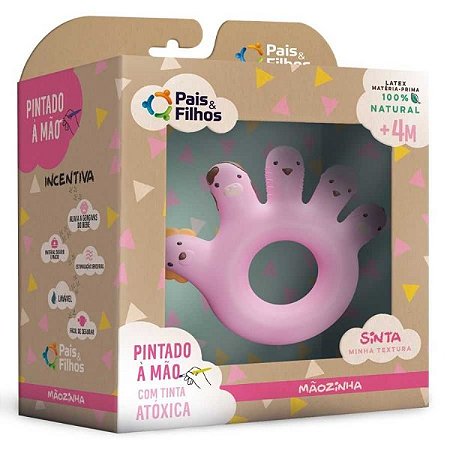 Mordedor Maozinha Rosa - Pais e Filhos