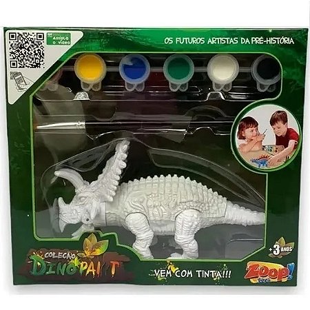 Coleção Dino Paint Dinossauros - Zoop Toys