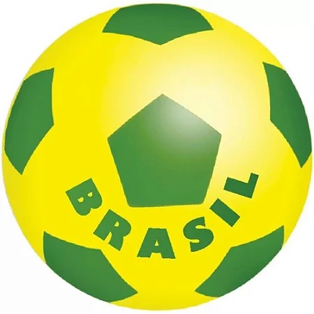 Bola Brasil Vinil Nº 8 - Apolo Brinquedos
