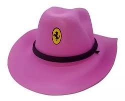 Chapéu Cowboy Rosa EVA Cowgirl - Riplas