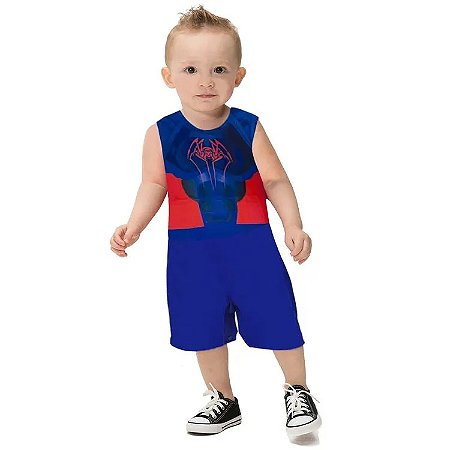 Fantasia Homem Aranha Menino Caranguejo Baby GG - Fantasias Super