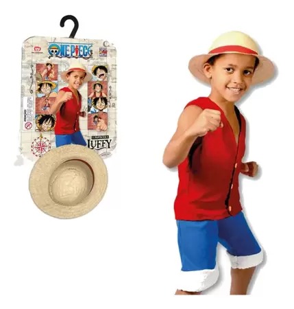 Fantasia Luffy Onde Piece G - Super Magia