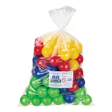 Kit com 100 Bolinhas Coloridas para Piscina - BB Bolinhas