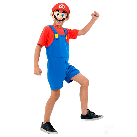 Fantasia Super Mario Bros P - Sulamericana Fantasias