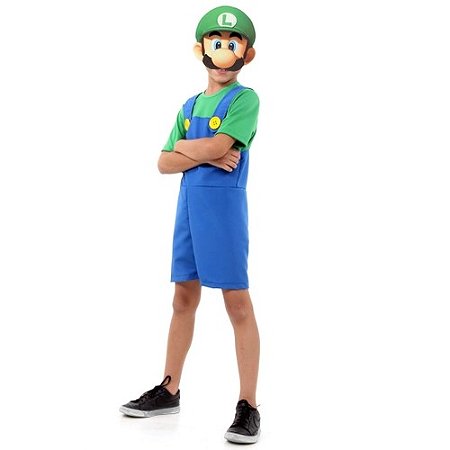 Fantasia Luigi Super Mario P - Sulamericana Fantasias