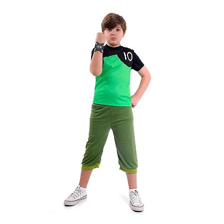 Fantasia Ben 10 Luxo M - Sulamericana Fantasias