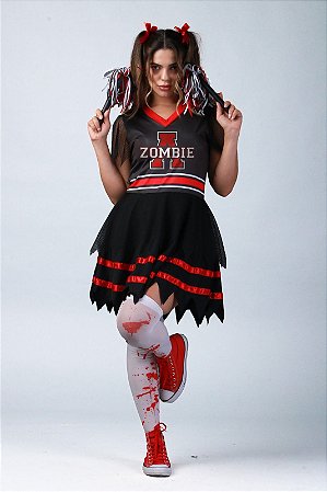 Fantasia Cheer Leaders Zombie M - Sulamericana Fnatasias