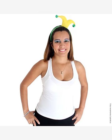 Tiara Arlequim Brasil - Sulamericana Fantasias