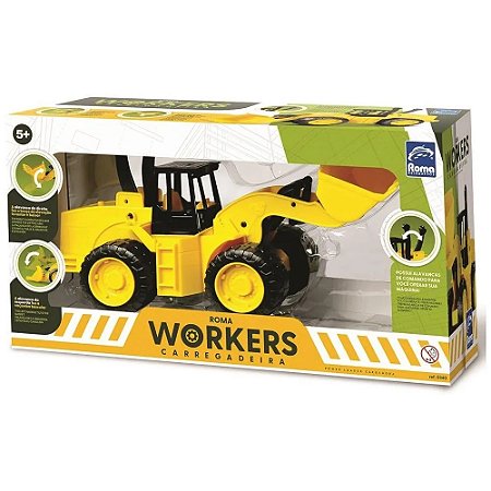 Carregadeira Roma Workers - Roma Brinquedos