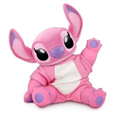 Boneco Angel Stitch Coleção Amor de Filhote Boneco Vinil - Roma Brinquedos