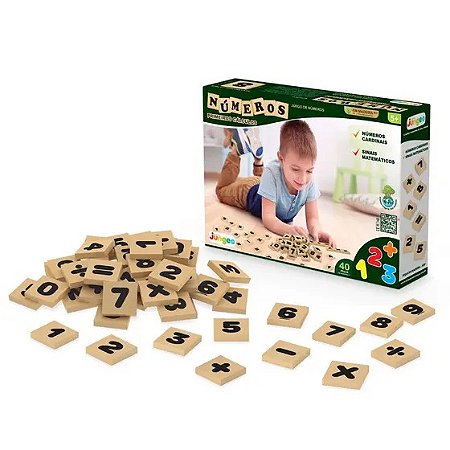 Numeros Primeiros Calculos 40 Pçs - Junges