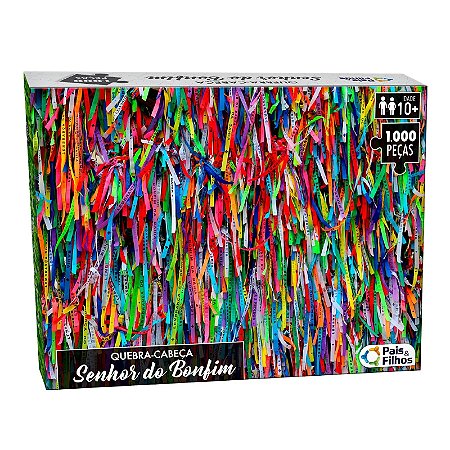Quebra Cabeça 1000 Pçs Senhor do Bonfim - Pais e Filhos