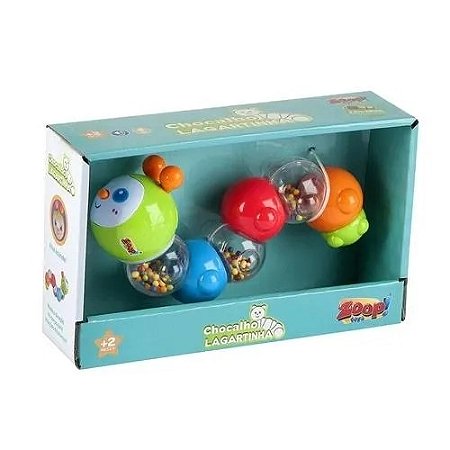 Chocalho Zoop Lagartinha - Zoop Toys