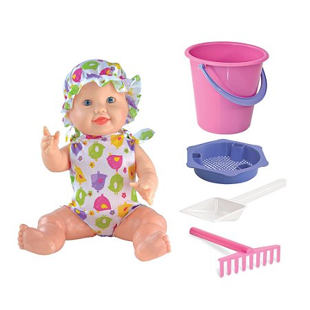 Boneca Kit Praia - Apolo Brinquedos