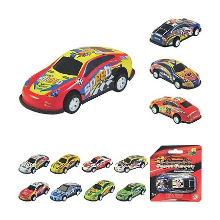 Carro Fricção Sortidos em Metal - Cks