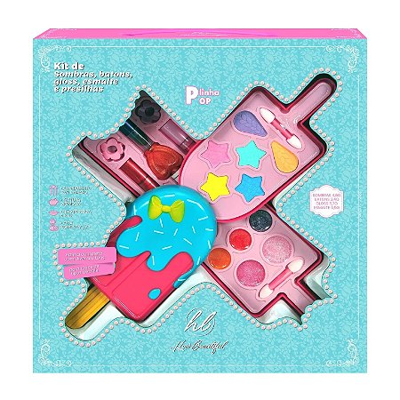 Kit Cosmeticos Picolé Make Infantil - Cks