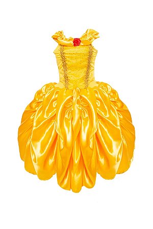 Fantasia Princesa Bela e a Fera G - Regina Festas