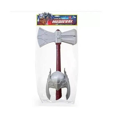Coleção Medieval Mascara e Martelo - Leplastic