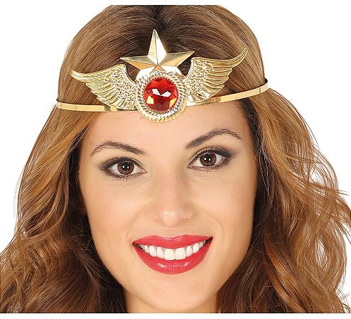 Tiara Mulher Maravilha - Pica Pau